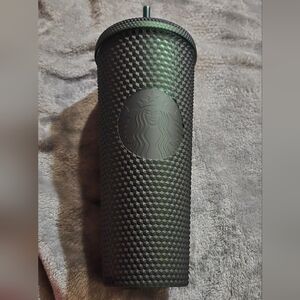 Starbucks Dark Green Jelly Studded Tumbler 24Oz Venti